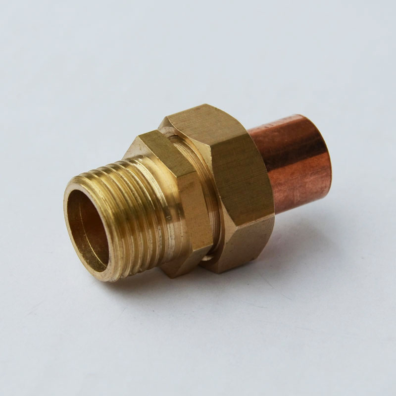 Brass Removable Male to Copper Connector